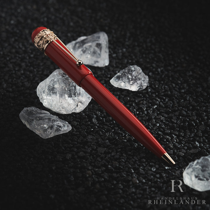 Montblanc Heritage Rouge et Noir Spider Metamorphosis Coral pen ID 118234 orig