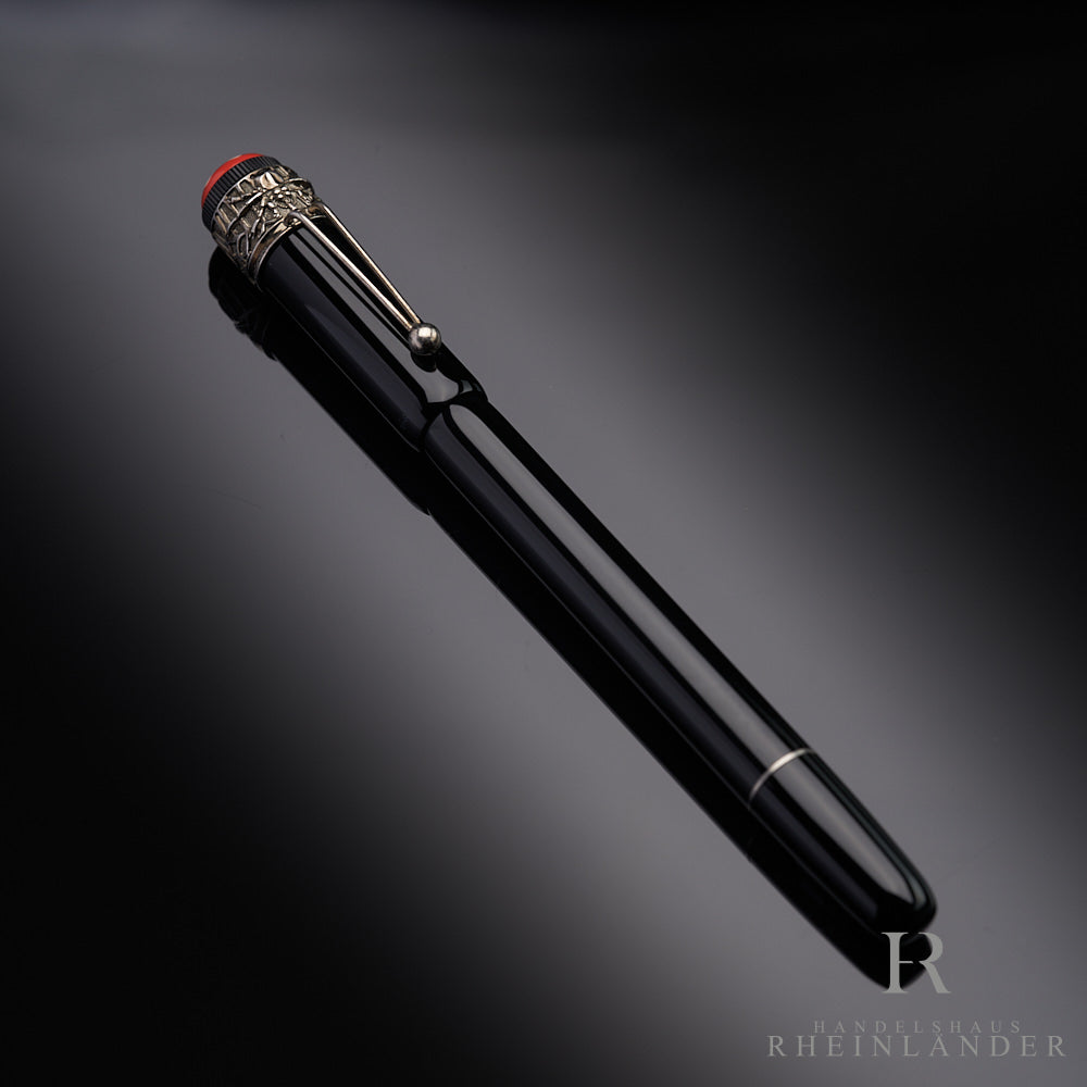 Pluma estilográfica Montblanc Heritage Rouge et Noir Spider Metamorphosis ID 117846 OVP