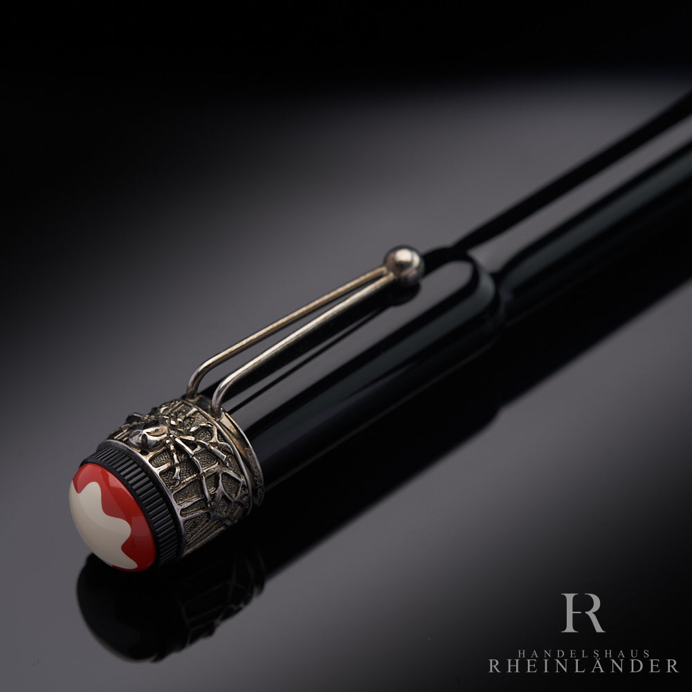 Pluma estilográfica Montblanc Heritage Rouge et Noir Spider Metamorphosis ID 117846 OVP