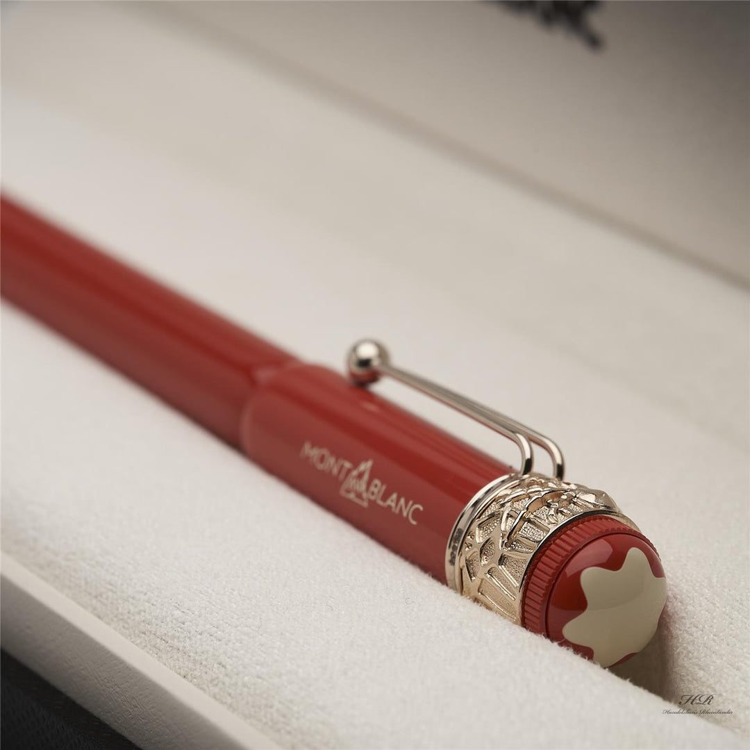 Montblanc Heritage Rouge et Noir Spider Metamorphosis Fountain Pen ID 118232