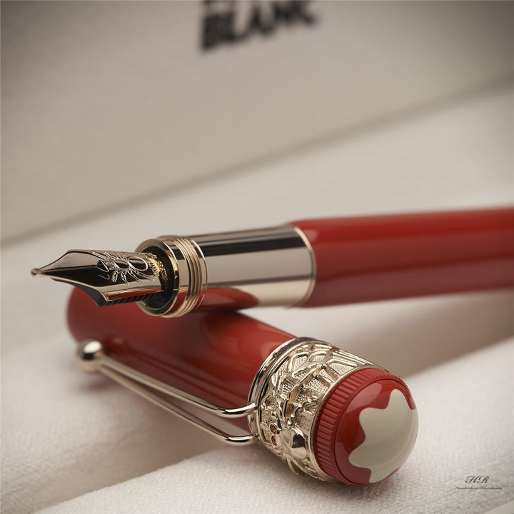 Montblanc Heritage Rouge et Noir Spider Metamorphosis Fountain Pen ID 118232