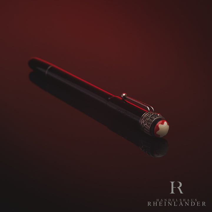 Bolígrafo roller Montblanc Heritage Rouge et Noir Spider Metamorphosis ID 117847 OVP