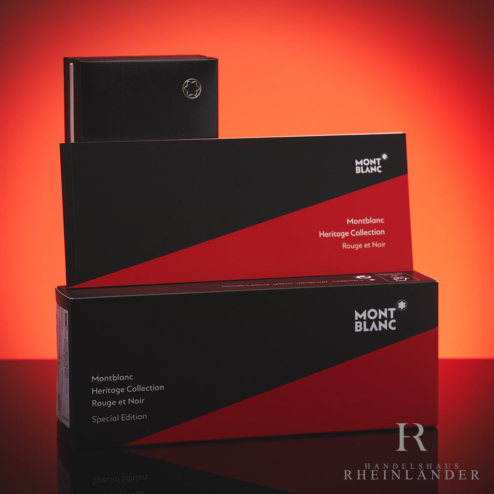 Bolígrafo roller Montblanc Heritage Rouge et Noir Spider Metamorphosis ID 117847 OVP