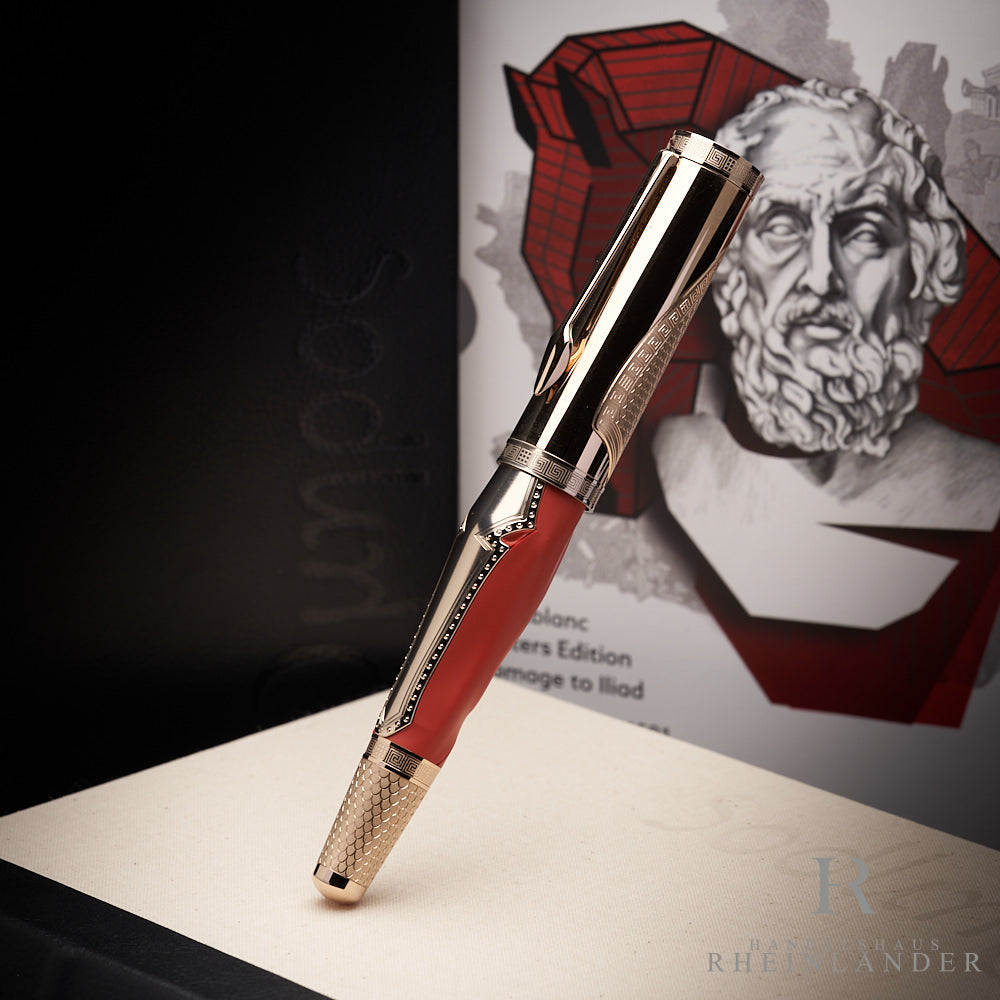 Montblanc Homage to Iliad Homer Limited Edition 1581 Fountain Pen 2018 ID 117887 OVP