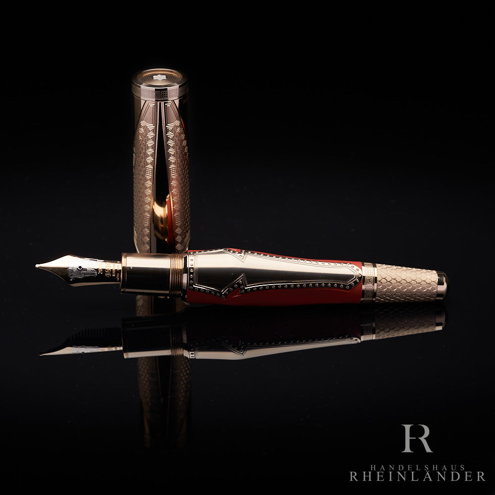 Montblanc Homage to Iliad Homer Limited Edition 1581 Fountain Pen 2018 ID 117887 OVP