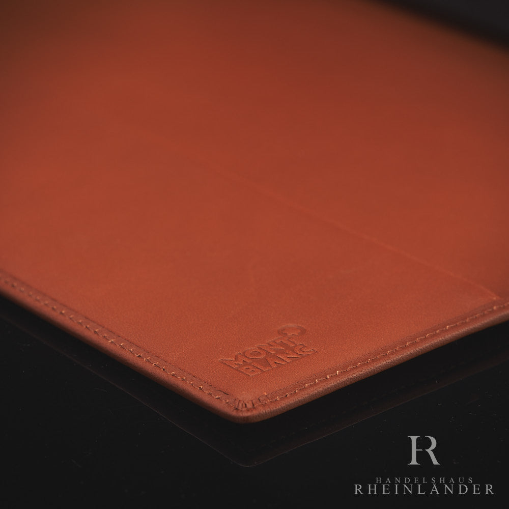 Montblanc Leather Goods Diaries & Notes Sellier Large Notes Chocolate 9523 ID
