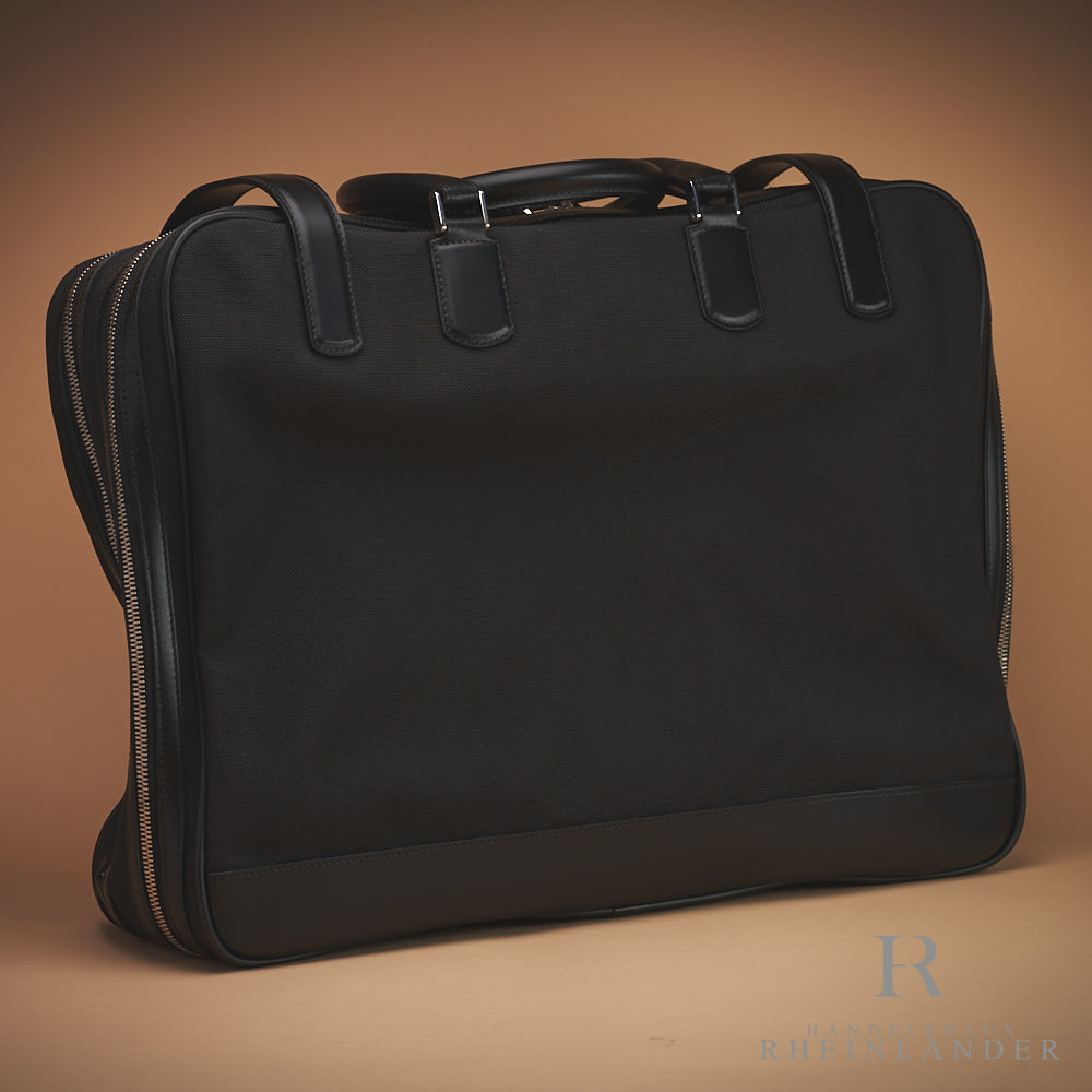 Montblanc Leather Goods Meisterstück Canvas 48 Hours Bag Weekender Black 106727 