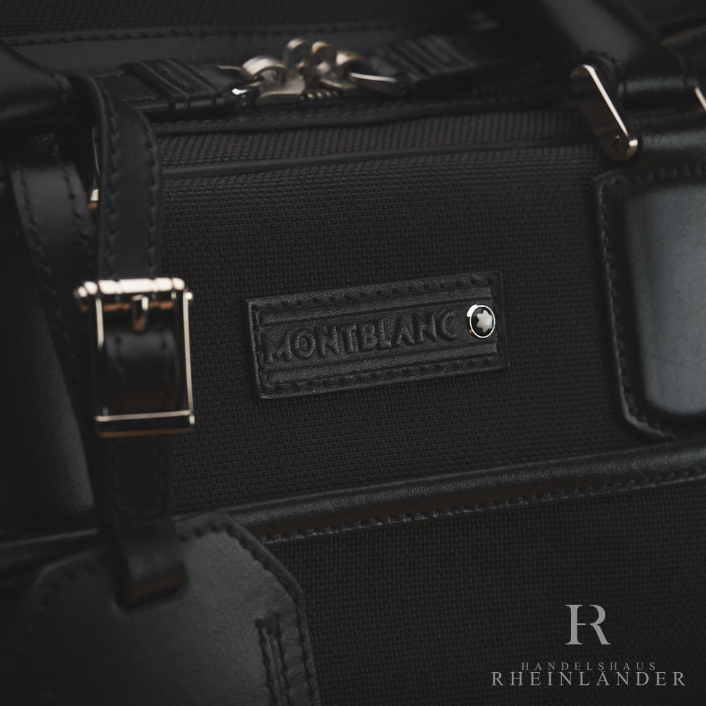 Montblanc Leather Goods Meisterstück Canvas 48 Hours Bag Weekender Black 106727 