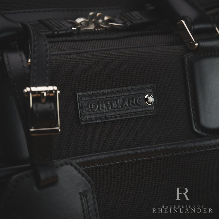 Montblanc Leather Goods Meisterstück Canvas 48 Hours Bag Weekender Black 106727 