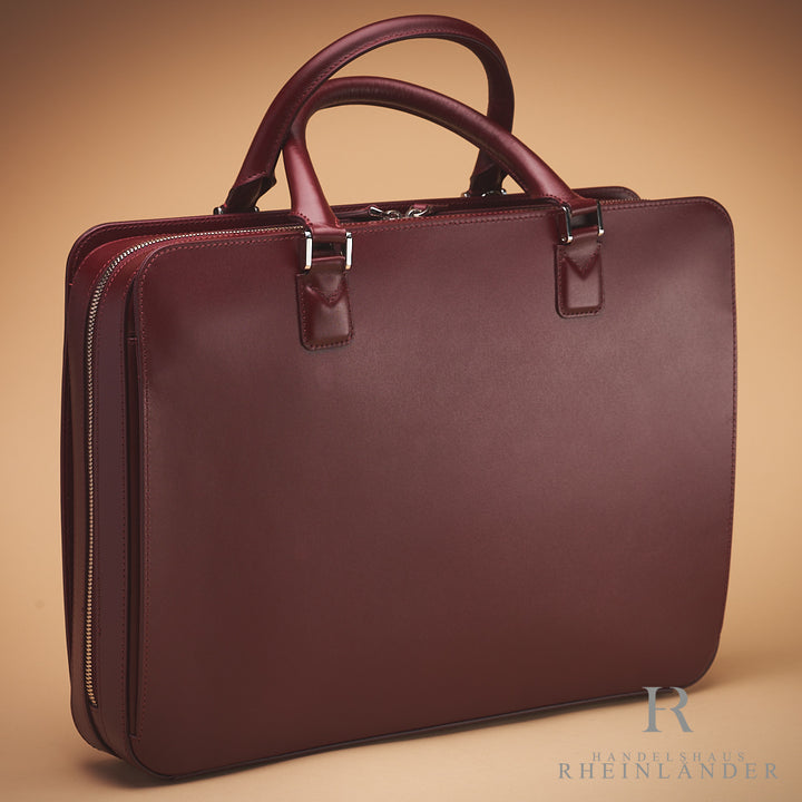 Montblanc Leather Goods Meisterstück Classic Document Case Slim Burgundy 114528 