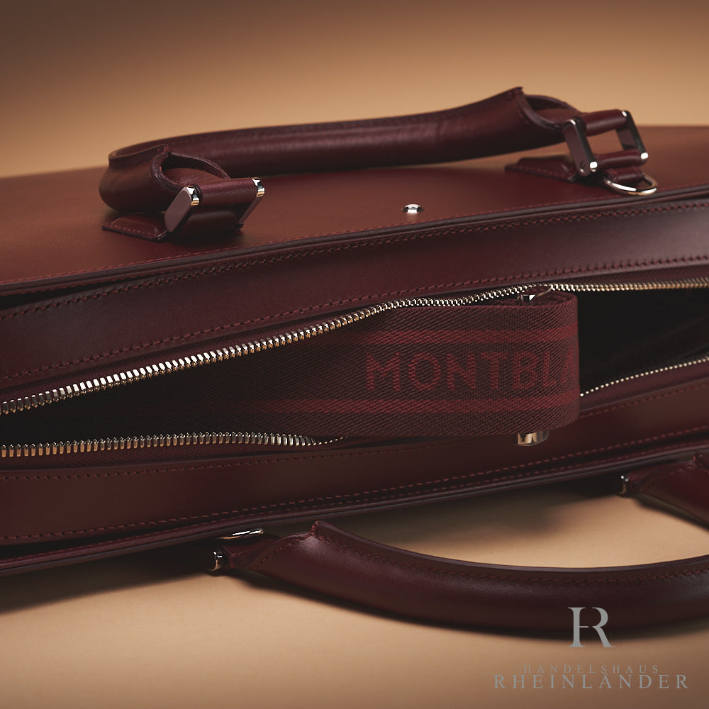 Montblanc Leather Goods Meisterstück Classic Document Case Slim Burgundy 114528 