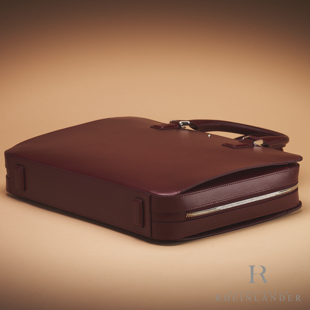 Montblanc Leather Goods Meisterstück Classic Document Case Slim Burgundy 114528 