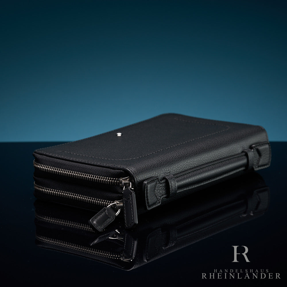 Montblanc Leather Goods Meisterstück Soft Grain Travel Companion Black ID 126249 