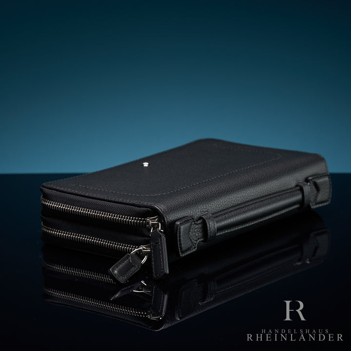 Montblanc Leather Goods Meisterstück Soft Grain Travel Companion Black ID 126249 
