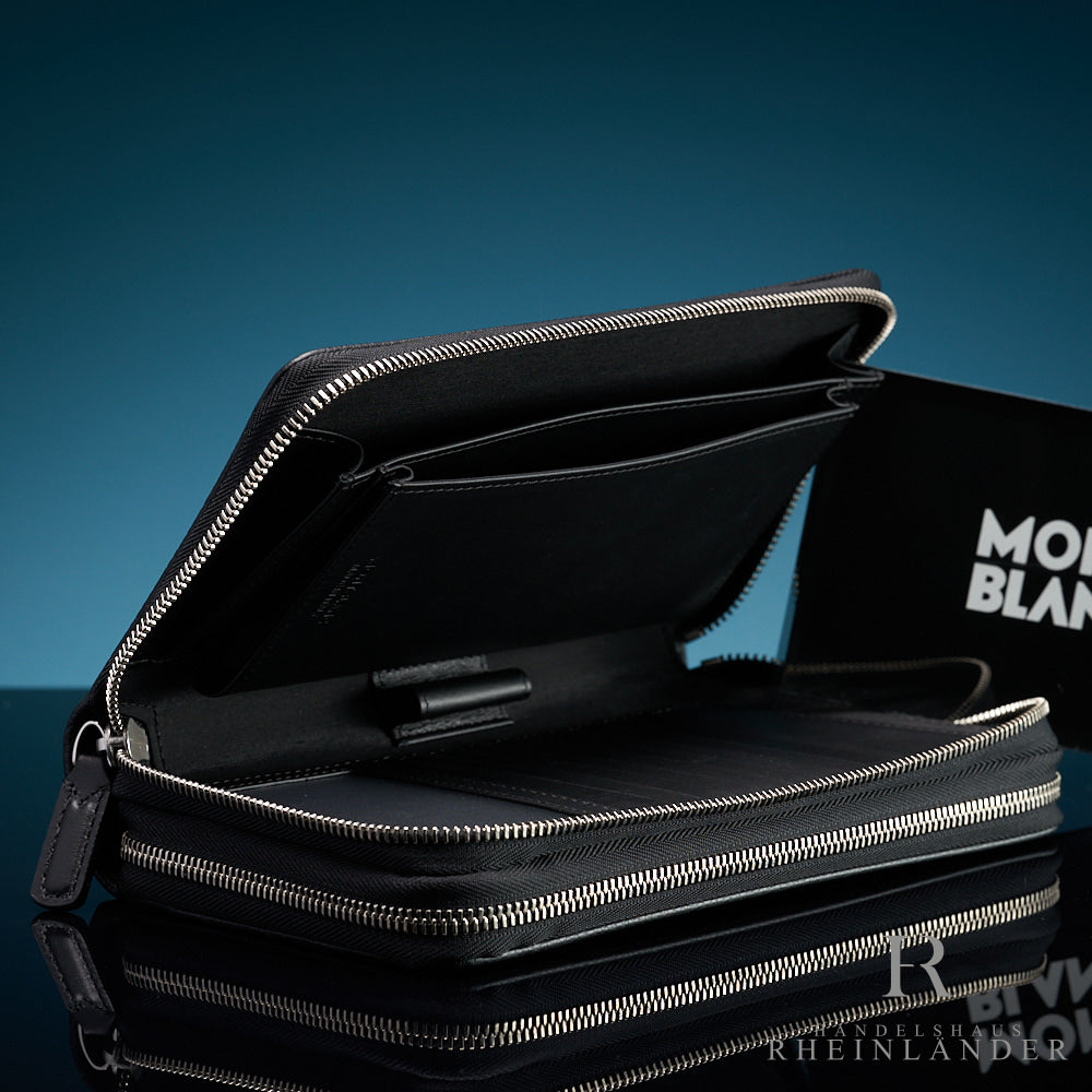 Montblanc Leather Goods Meisterstück Soft Grain Travel Companion Black ID 126249 