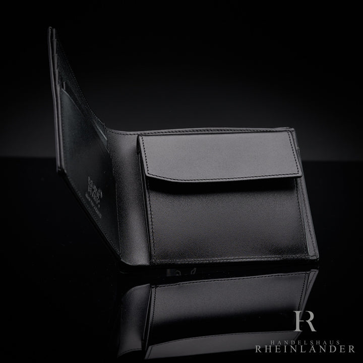 Montblanc Leather Goods Meisterstück Wallet Coincase 4CC Black Leather ID 7164