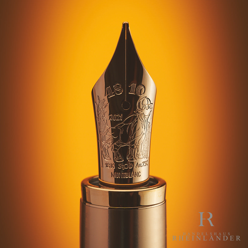 Montblanc Legend of Zodiacs The Ox Limited Edition 512 Fountain Pen ID 125421 