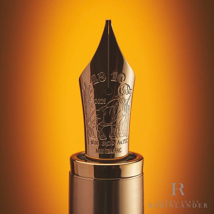 Montblanc Legend of Zodiacs The Ox Limited Edition 512 Fountain Pen ID 125421 