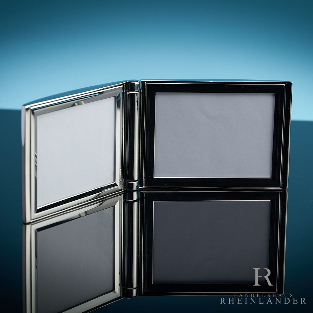 Montblanc Lifestyle Accessories Stainless Steel Double Picture Frame Fotorahmen
