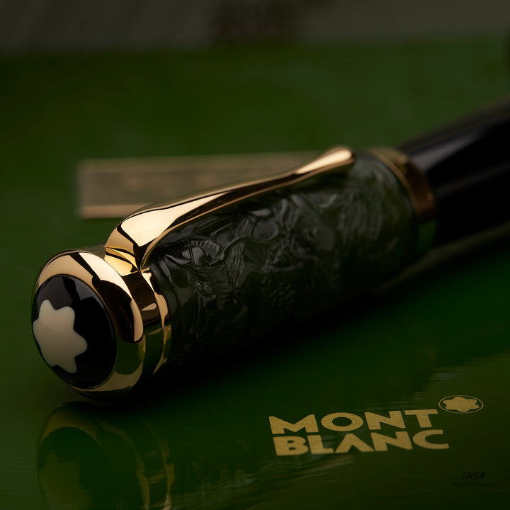 Montblanc Limited Edition 2002 Qing Dynasty Fountain Pen ID 7869 Model 28678