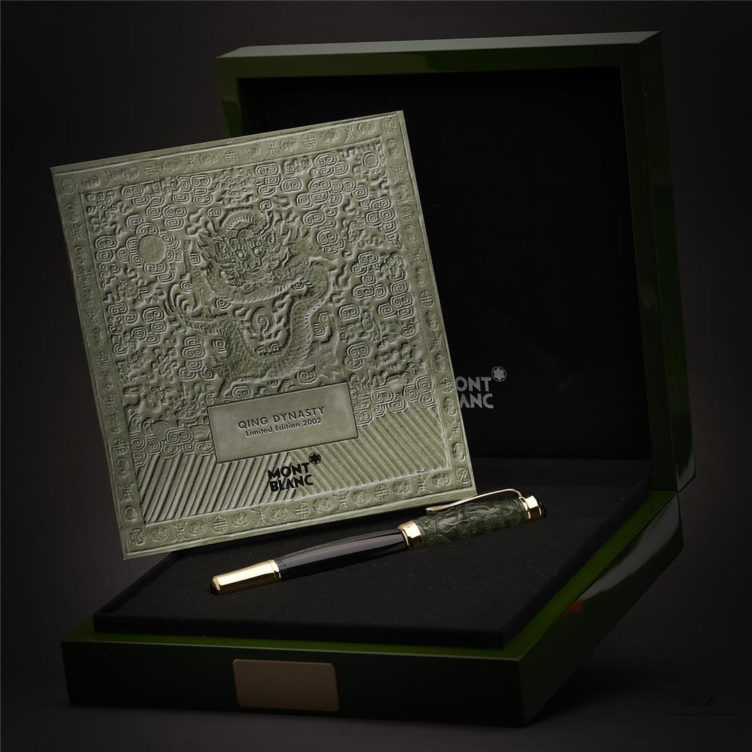 Montblanc Qing Dynasty 2002 Füller mit Broschüre in Geschenkbox