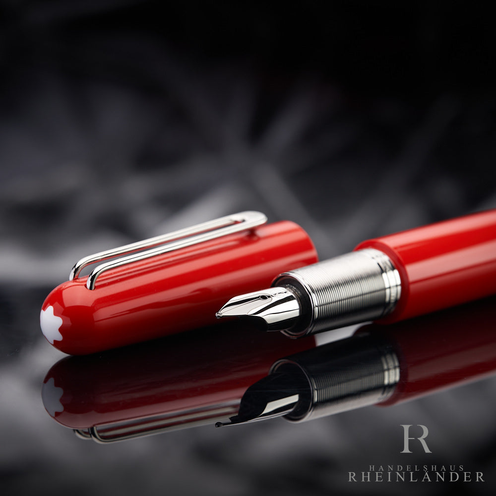 Montblanc M RED Line Marc Newson Füllfederhalter Special Edition ID 117600 OVP