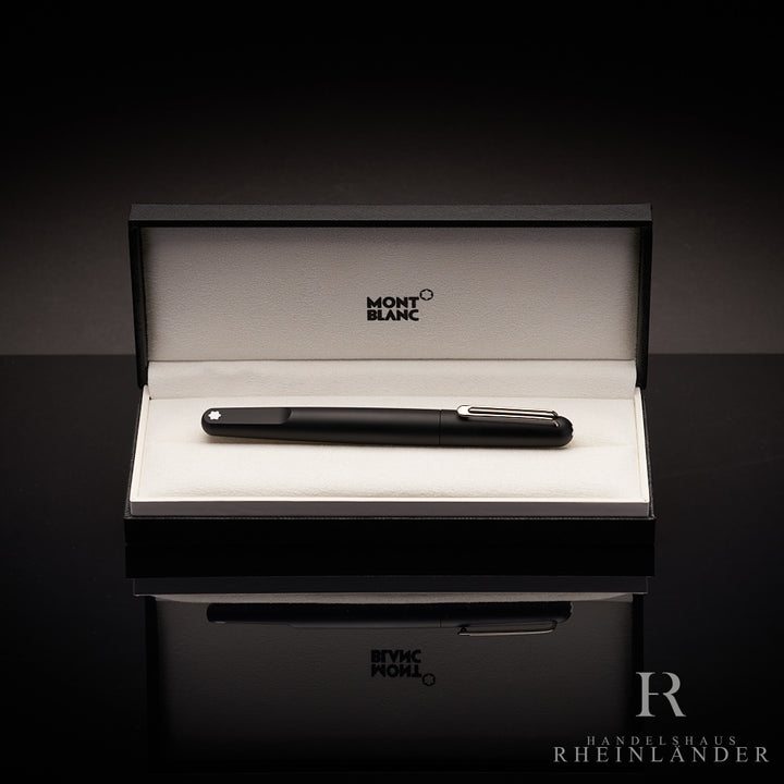 Montblanc Model M Ultra Black Kugelschreiber in Geschenkbox