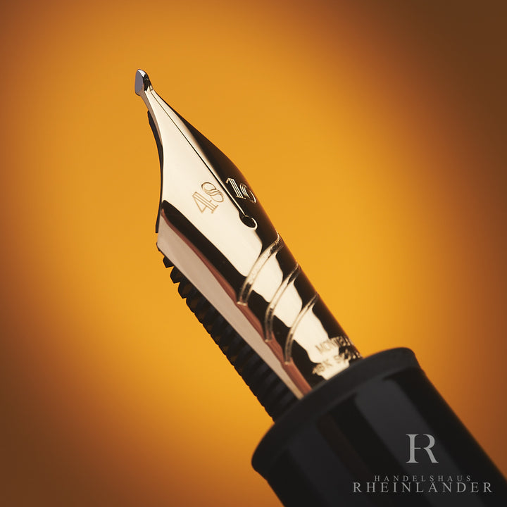 Montblanc Meisterstück 149 Resin Calligraphy Curved Nib Fountain Pen ID 129275 