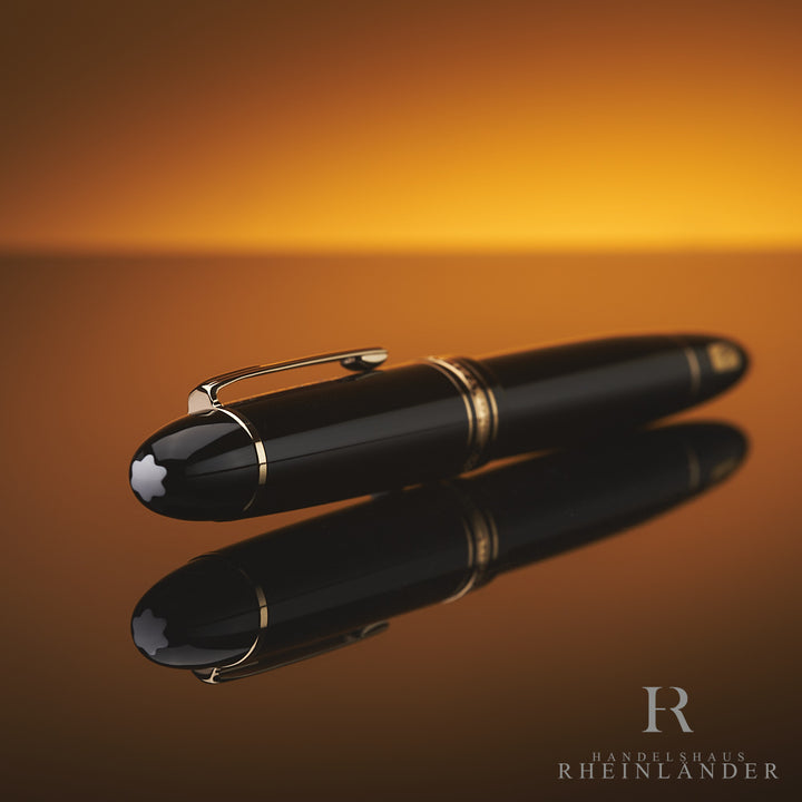 Montblanc Meisterstück 149 Resin Calligraphy Curved Nib Fountain Pen ID 129275 