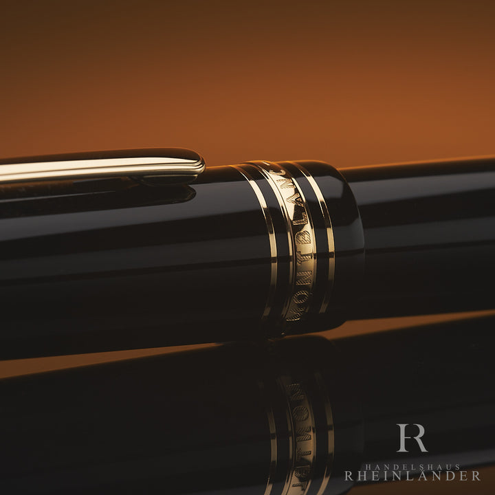 Montblanc Meisterstück 149 Resin Calligraphy Curved Nib Fountain Pen ID 129275 