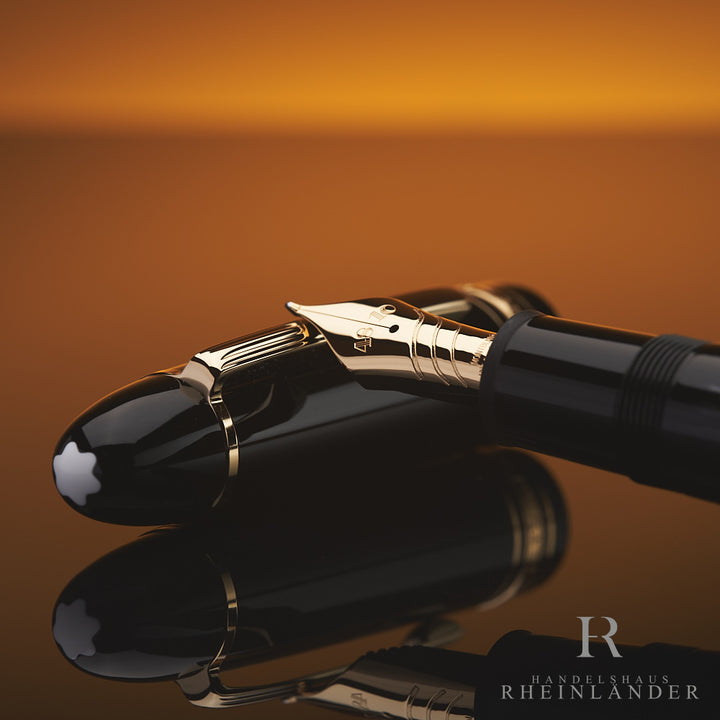 Montblanc Meisterstück 149 Resin Calligraphy Curved Nib Fountain Pen ID 129275 