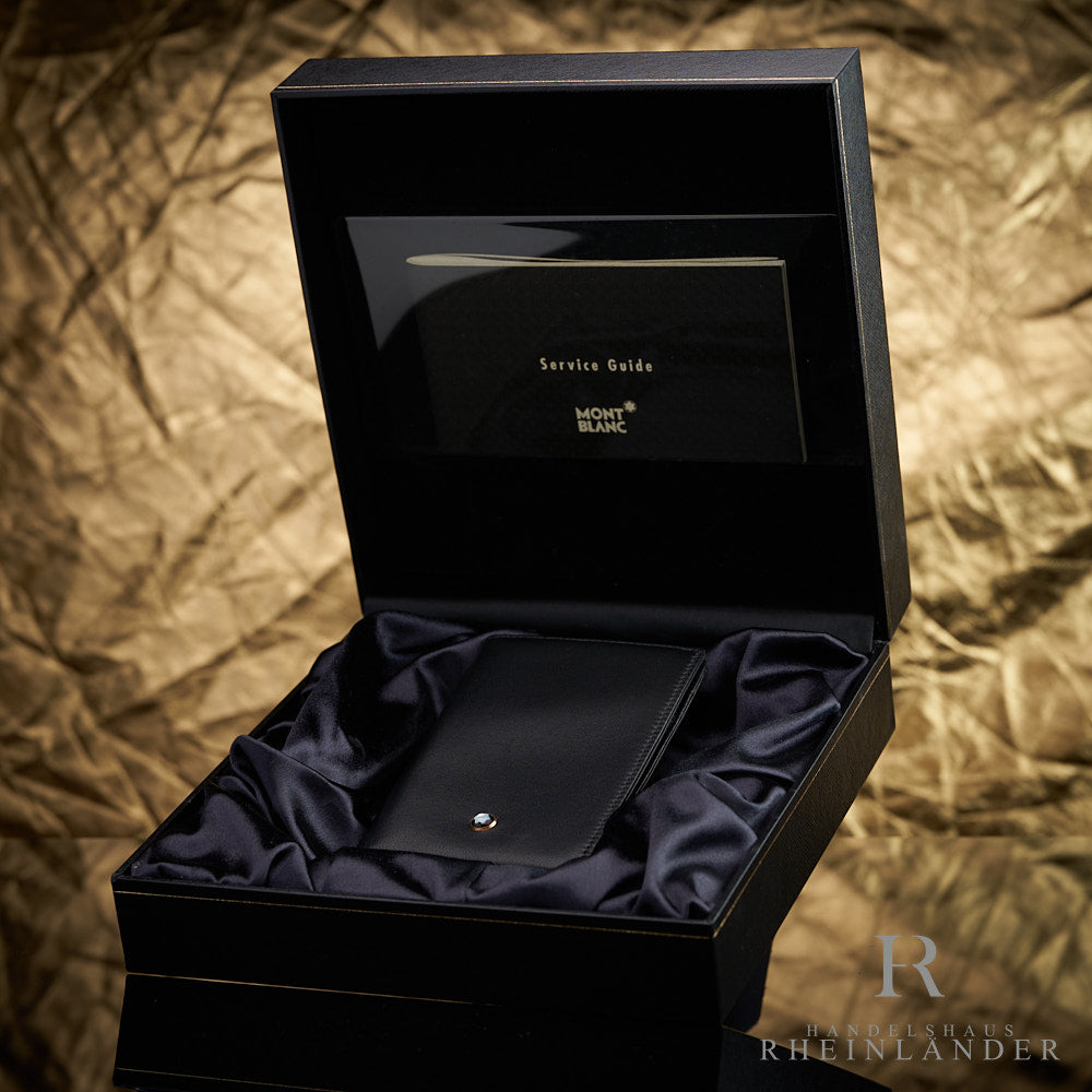 Montblanc Kartenetui aus Leder in Geschenkbox