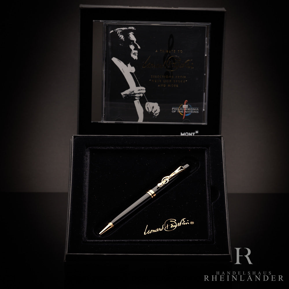 Montblanc Leonard Bernstein Kugelschreiber mit CD in Geschenkbox