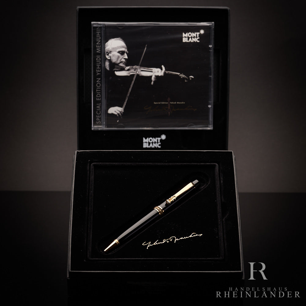 Montblanc Yehudi Menuhin Kugelschreiber in Originalverpackung mit CD