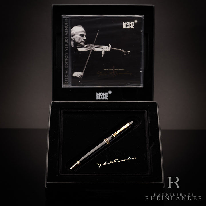 Montblanc Yehudi Menuhin Kugelschreiber in Originalverpackung mit CD