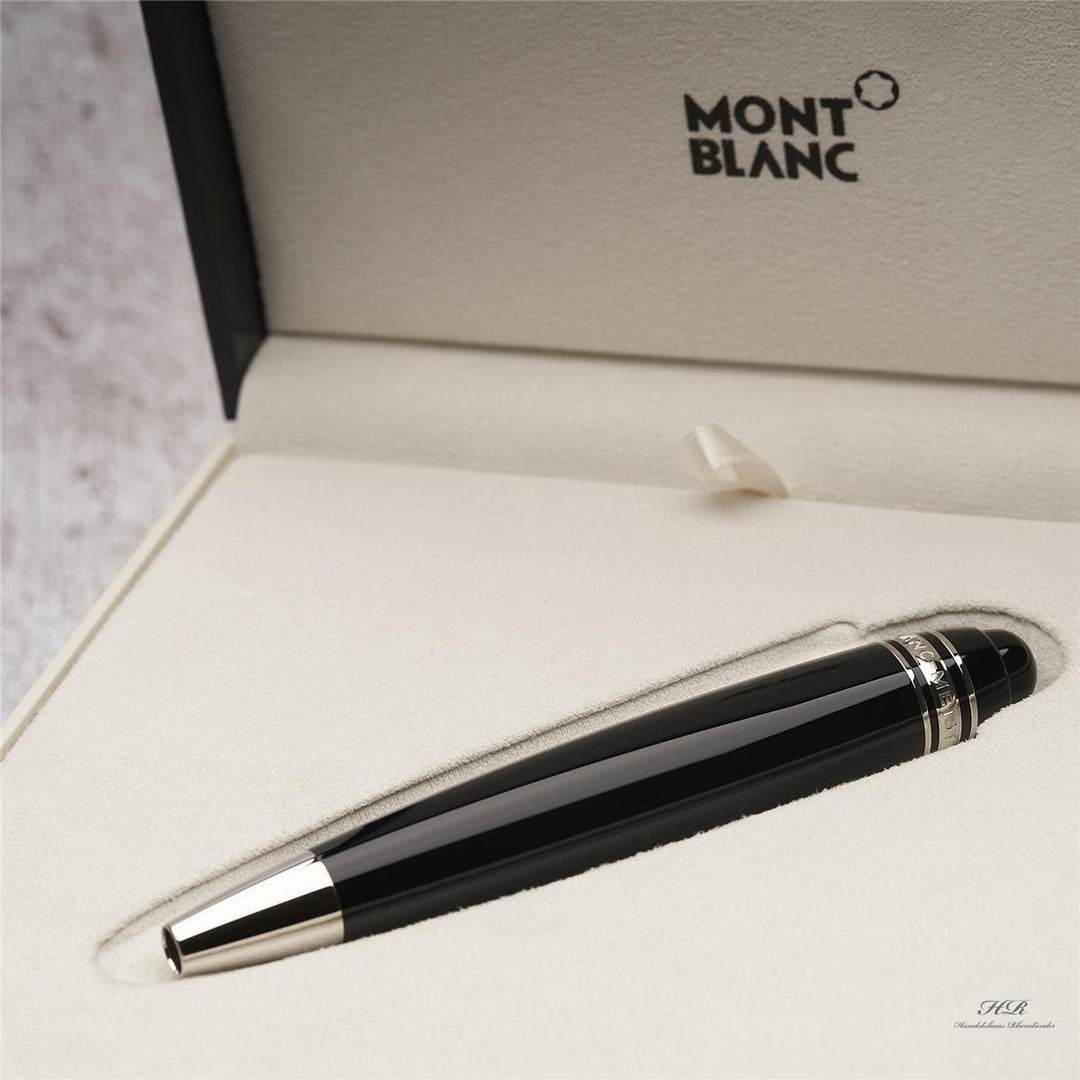 Schwarzer Montblanc Leonardo Platin Sketch Pen in Originalverpackung
