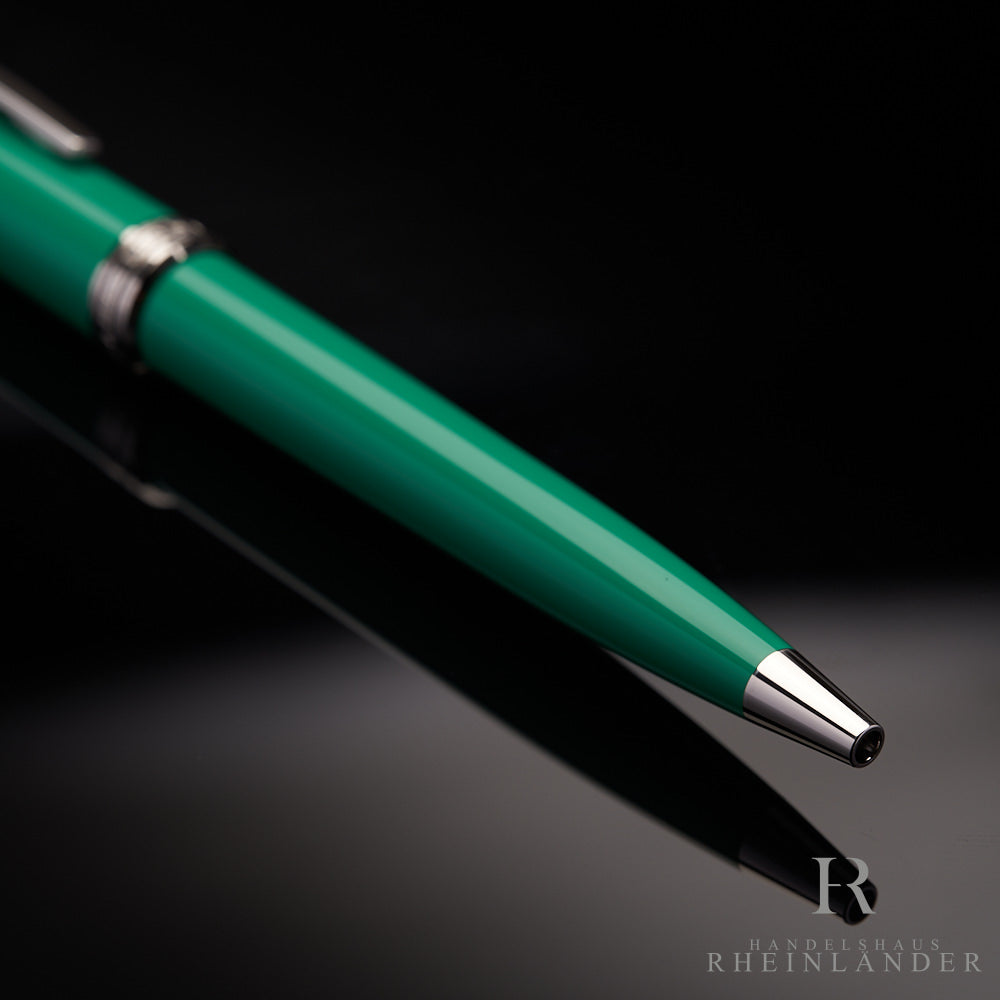 Montblanc Meisterstück Pix Collection Emerald Green Ballpoint Pen ID 117661 OVP