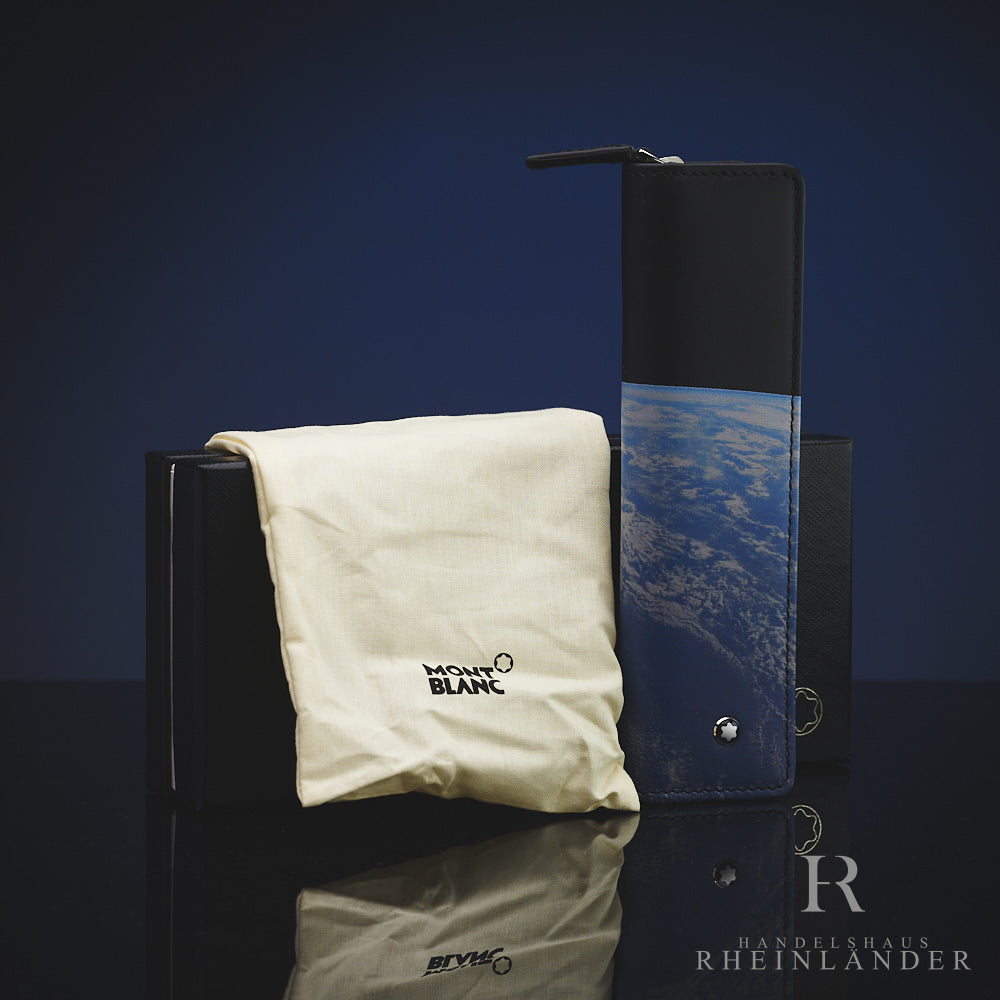 Montblanc Cosmos Lederetui mit Reißverschluss für ein Schreibgerät