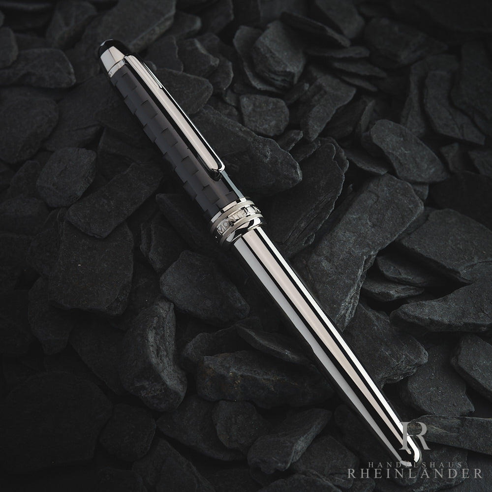 Montblanc Meisterstück Solitaire Ceramics Black Prisma Rollerball ID 103107 Embalaje original