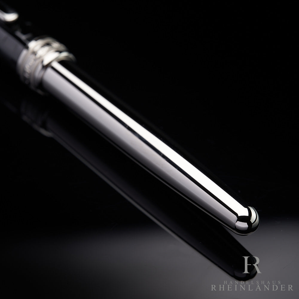 Montblanc Meisterstück Solitaire Ceramics Black Prisma Rollerball ID 103107 Embalaje original
