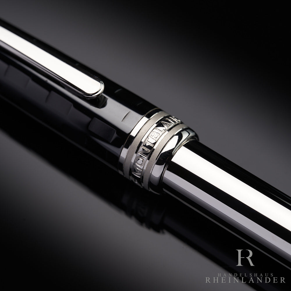 Montblanc Meisterstück Solitaire Ceramics Black Prisma Rollerball ID 103107 Embalaje original