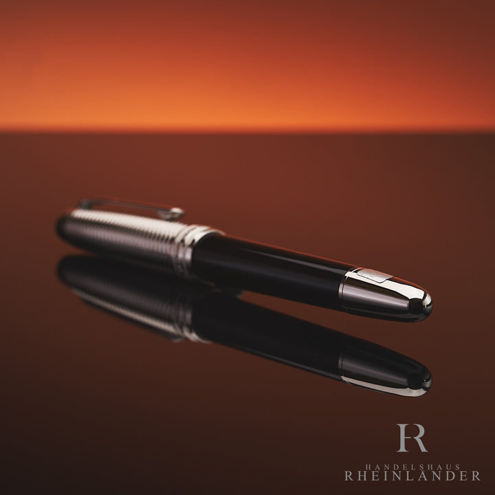 Montblanc Meisterstück Solitaire Doué Geometry Classique Fountain Pen ID 108078