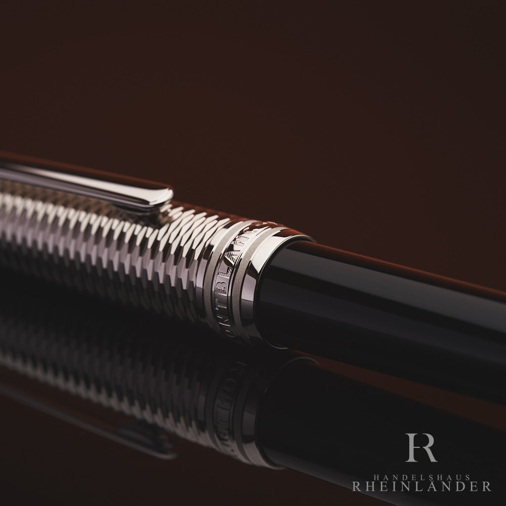 Montblanc Meisterstück Solitaire Doué Geometry Classique Fountain Pen ID 108078