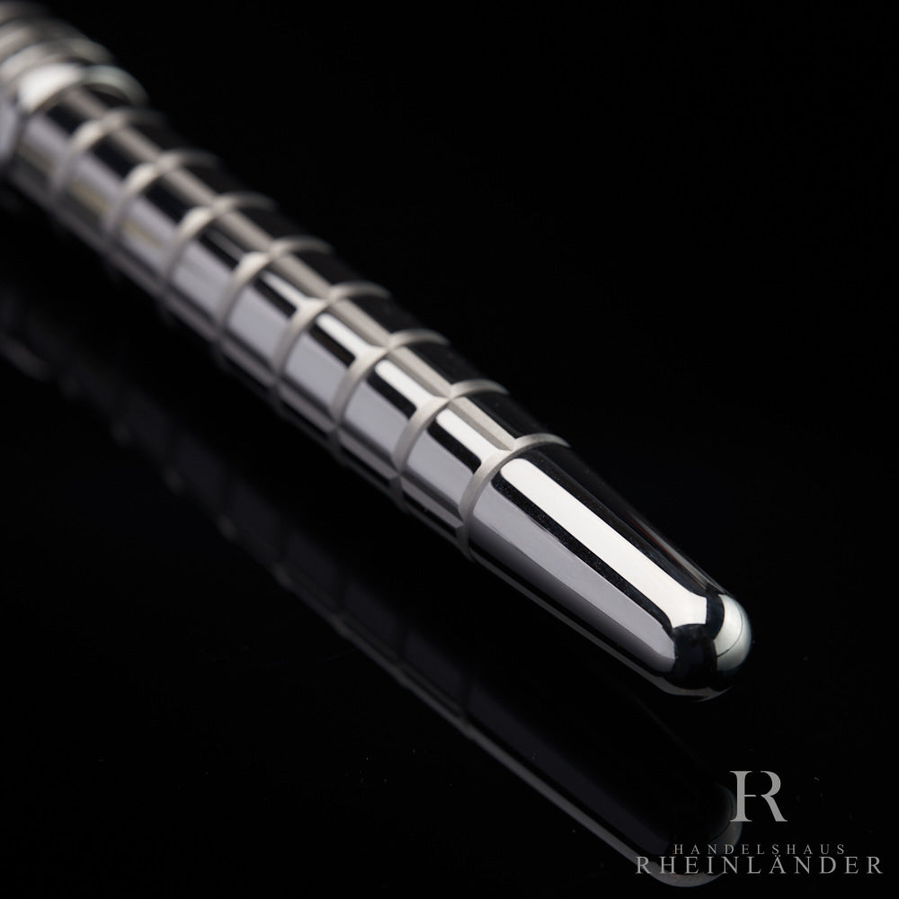 Roller Montblanc Meisterstück Solitario Chapado en Platino ID 38247