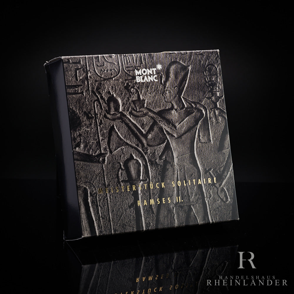 Montblanc Meisterstück Solitaire Ramses II Rollerball Fineliner ID 20163 OVP 