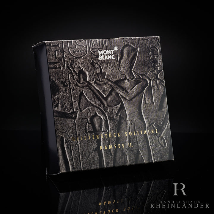 Montblanc Meisterstück Solitaire Ramses II Rollerball Fineliner ID 20163 OVP 