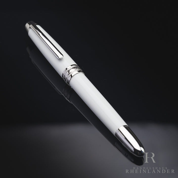 Montblanc Meisterstück Solitaire White Classique fountain pen ID 111937 OVP 