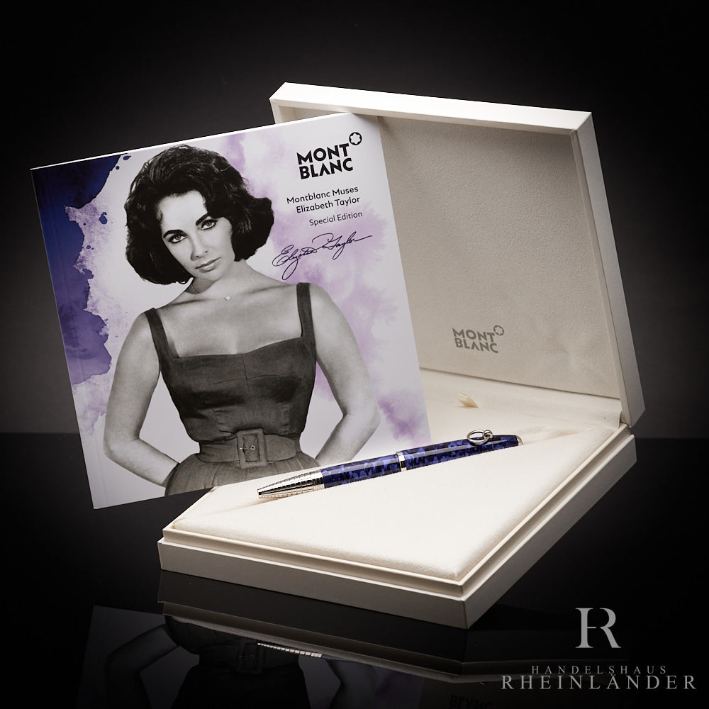 Montblanc Muses Elizabeth Taylor Füller in Originalverpackung Draufsicht