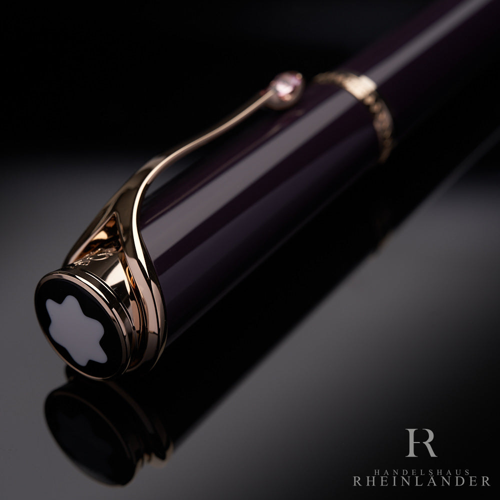 Montblanc Muses Line Princesse Grace de Monaco Purple Kugelschreiber ID 106633