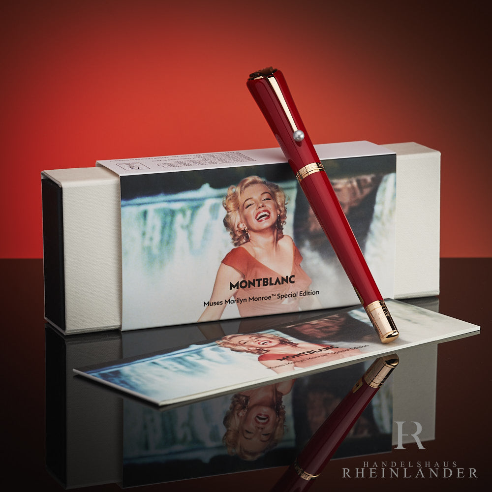 Montblanc Muses Marilyn Monroe Red Füller in Originalverpackung